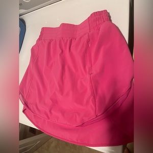 Lululemon Hotty Hot High Rise Skirt— *Long— Sonic Pink— Size 6